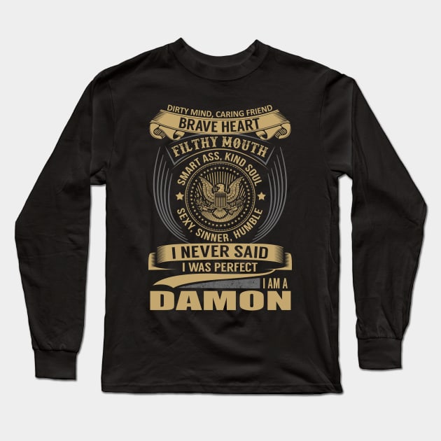 DAMON Long Sleeve T-Shirt by Nicolbar